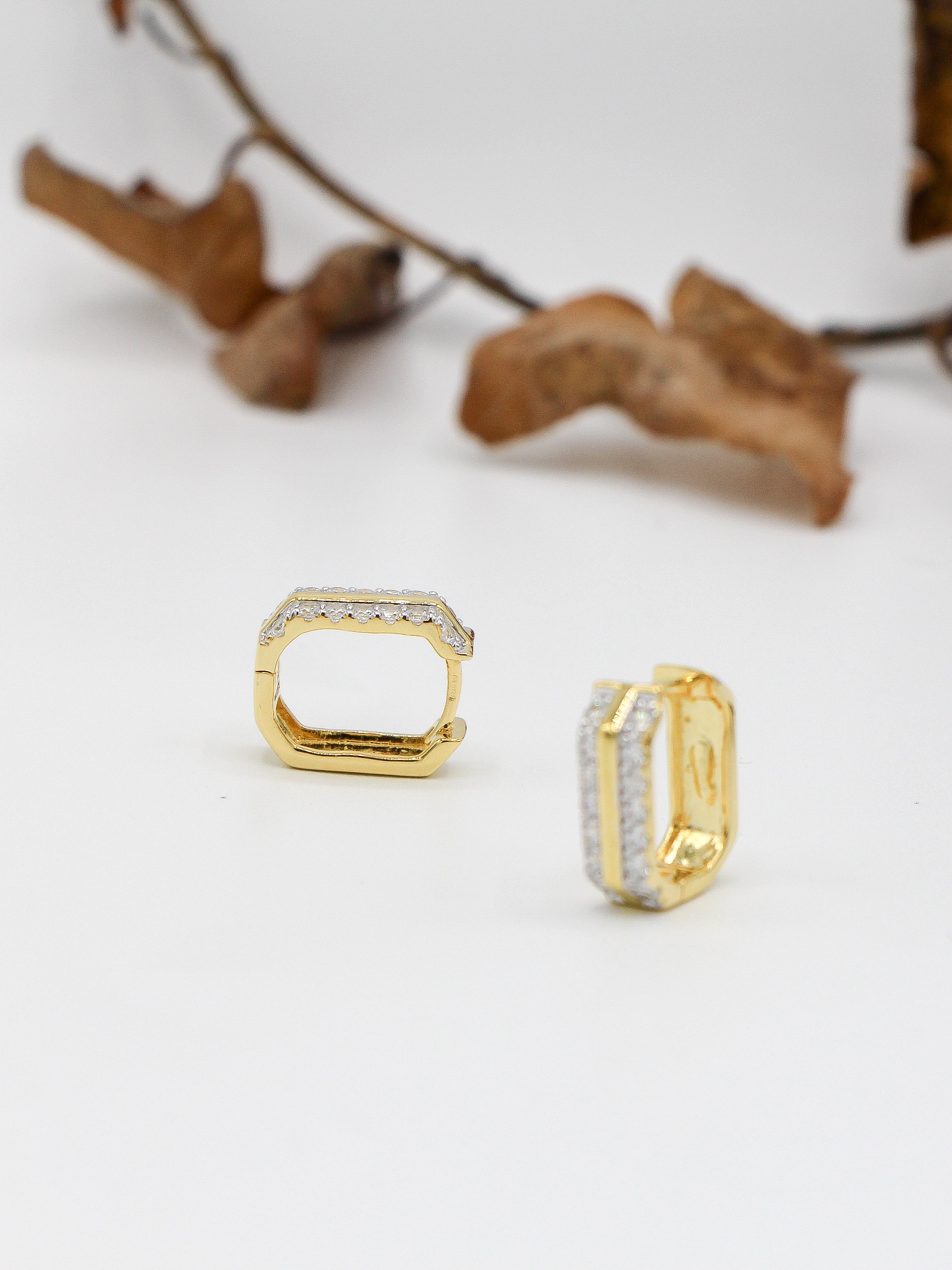 Orecchini Scatolati
