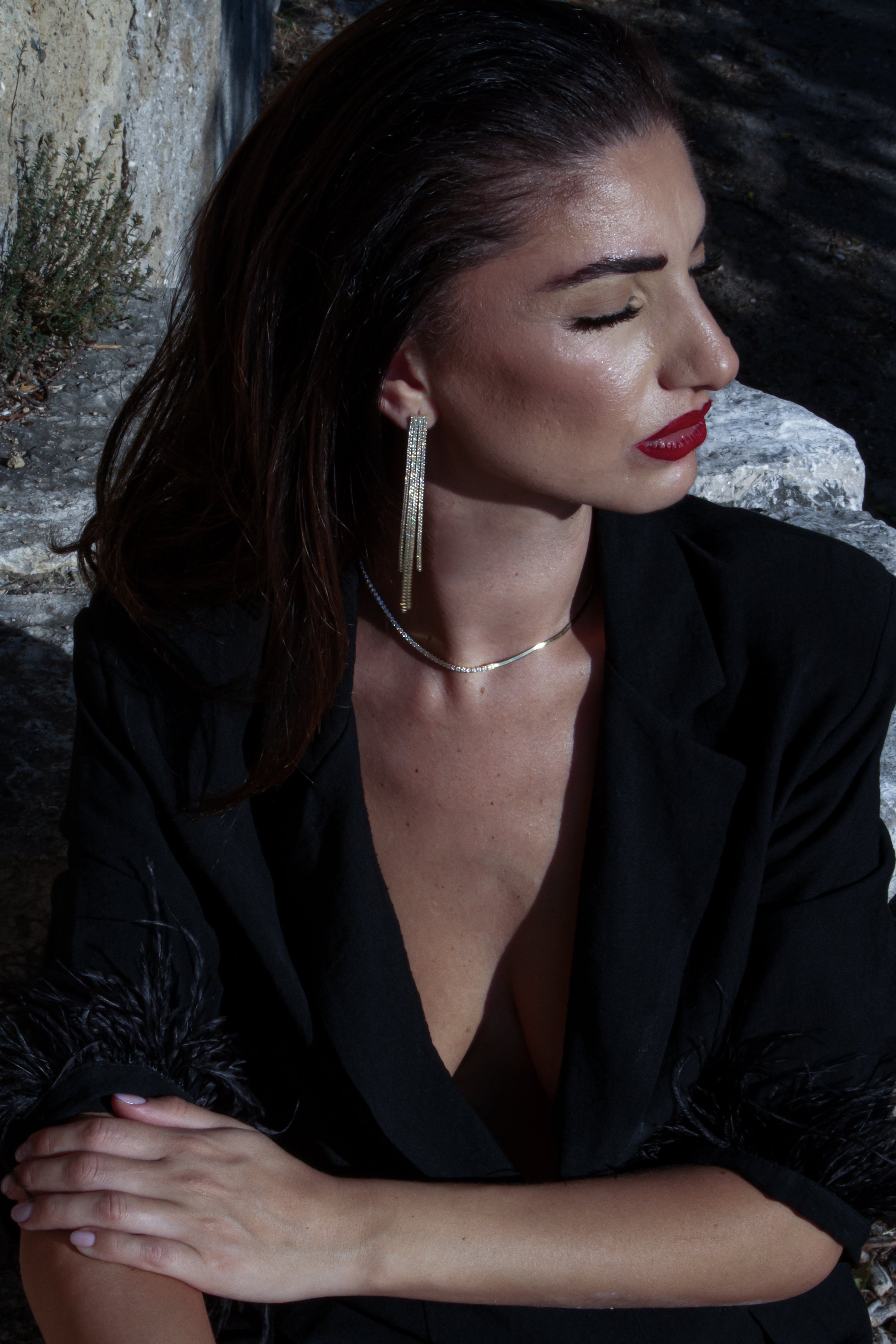 Orecchini Pioggia di Luce