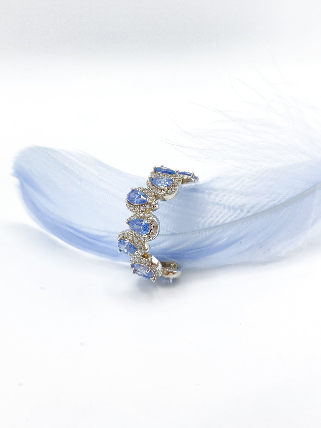 Anello Goccia Azzurra