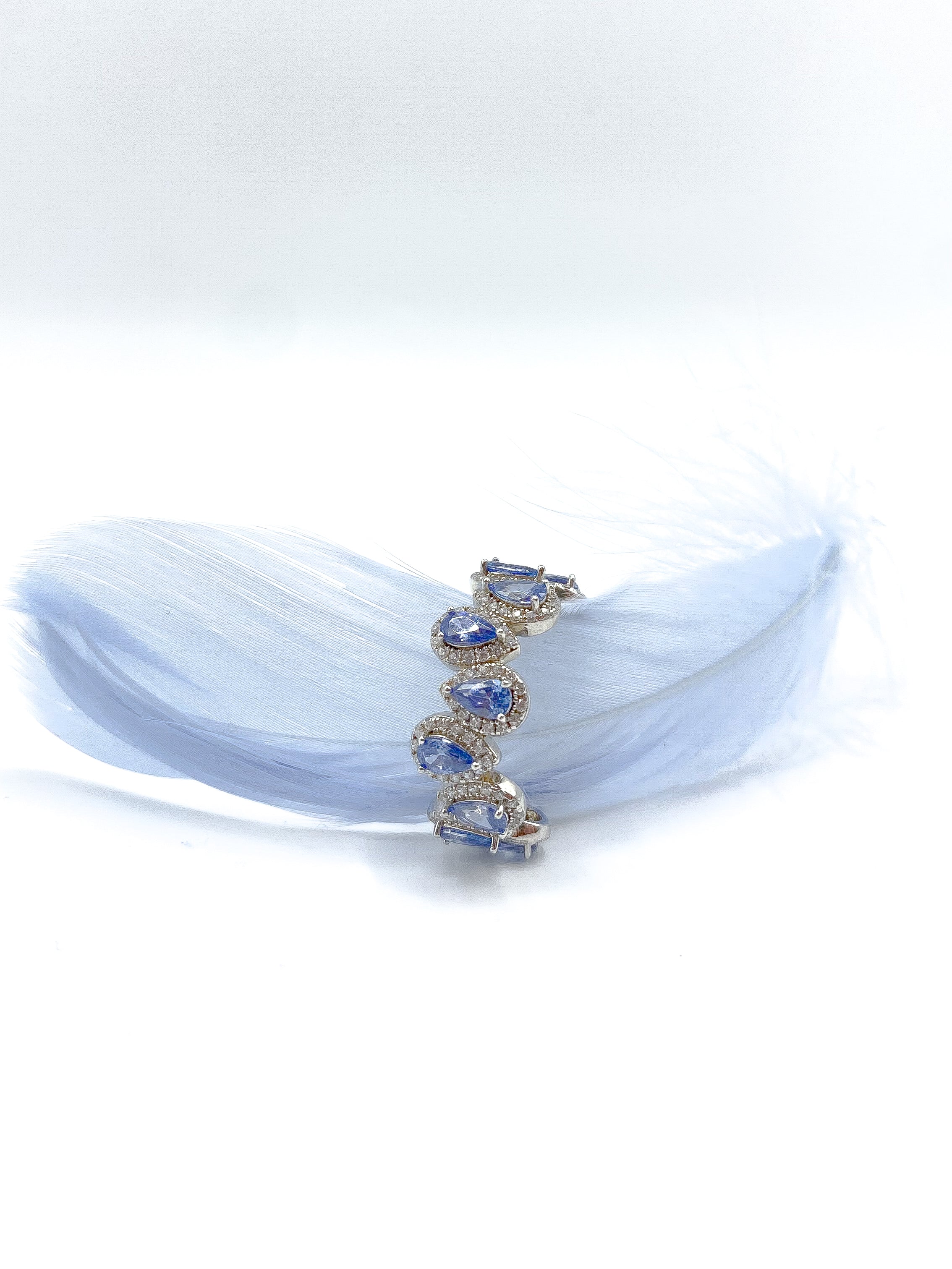 Anello Goccia Azzurra